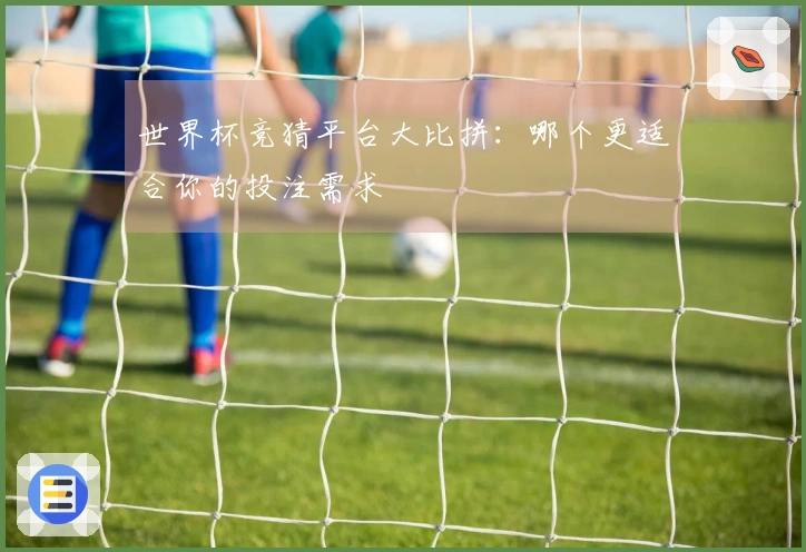 世界杯竞猜平台大比拼：哪个更适合你的投注需求